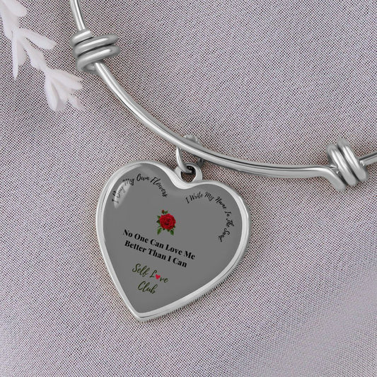 Self-Love Club Bangle Bracelet-No One Can Love Me Better Than I Can